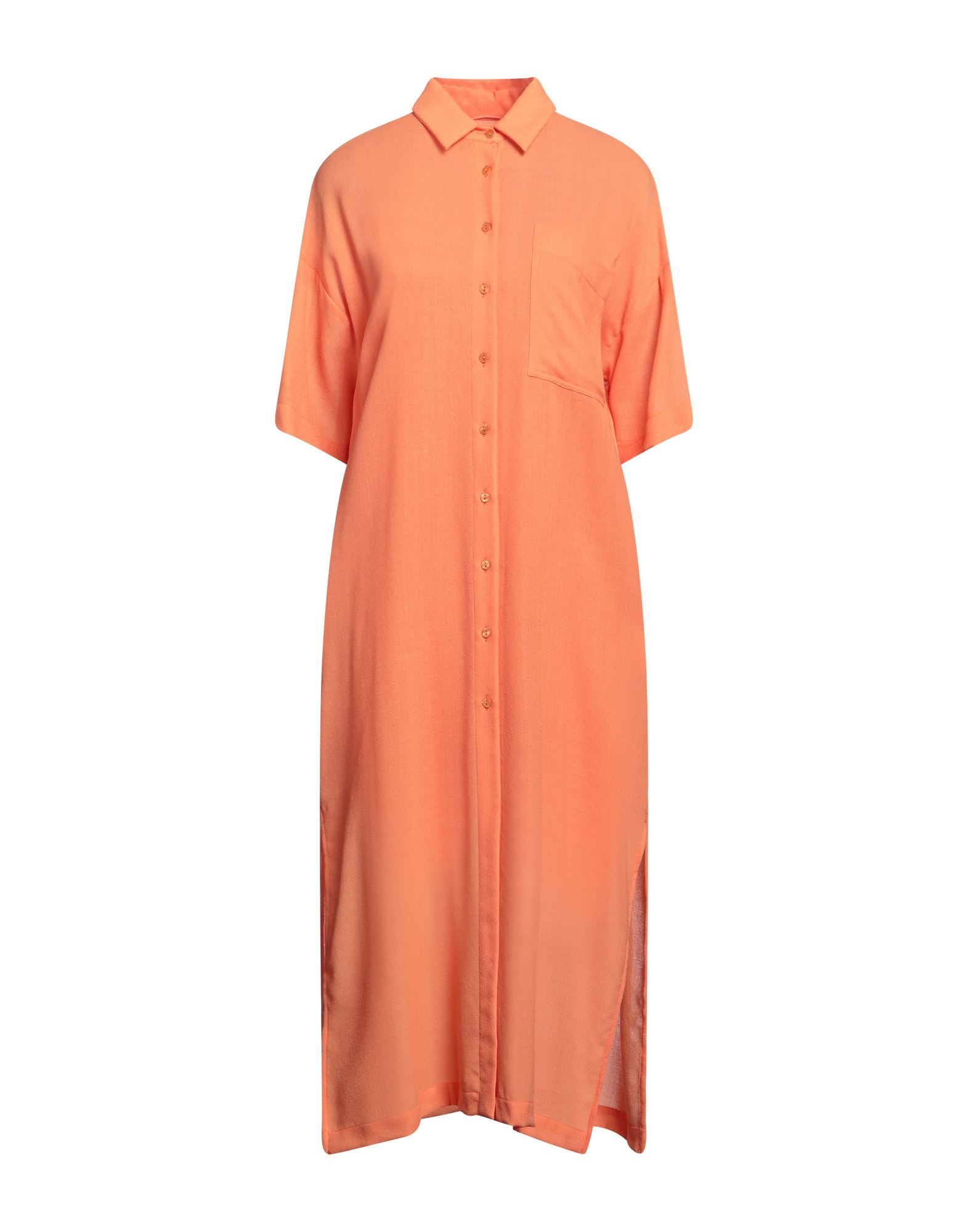 FEDERICA TOSI Midi-kleid Damen Orange von FEDERICA TOSI