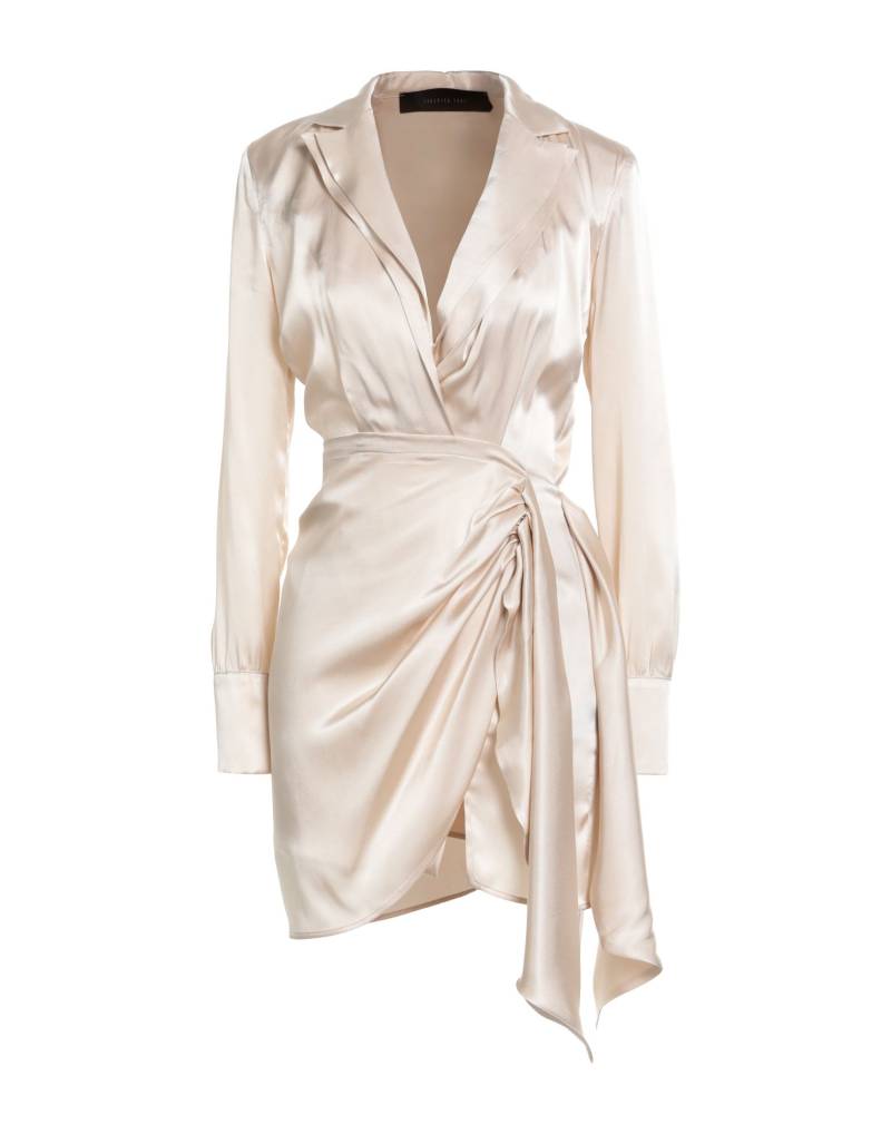 FEDERICA TOSI Mini-kleid Damen Beige von FEDERICA TOSI