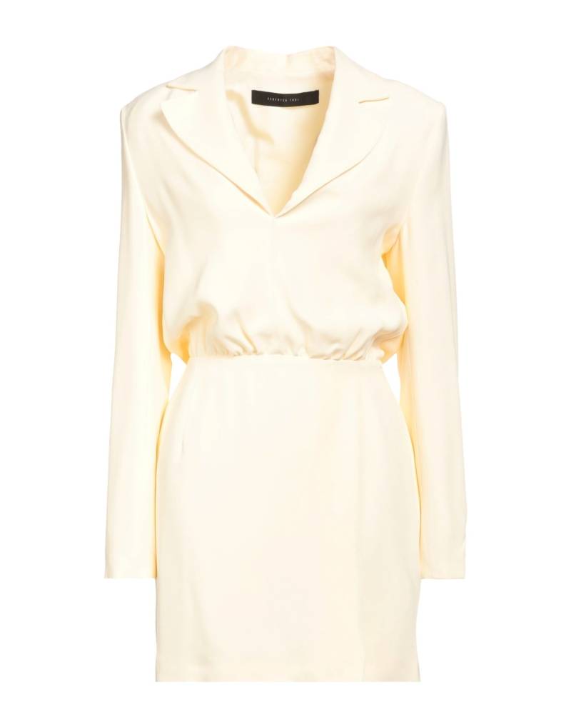 FEDERICA TOSI Mini-kleid Damen Elfenbein von FEDERICA TOSI