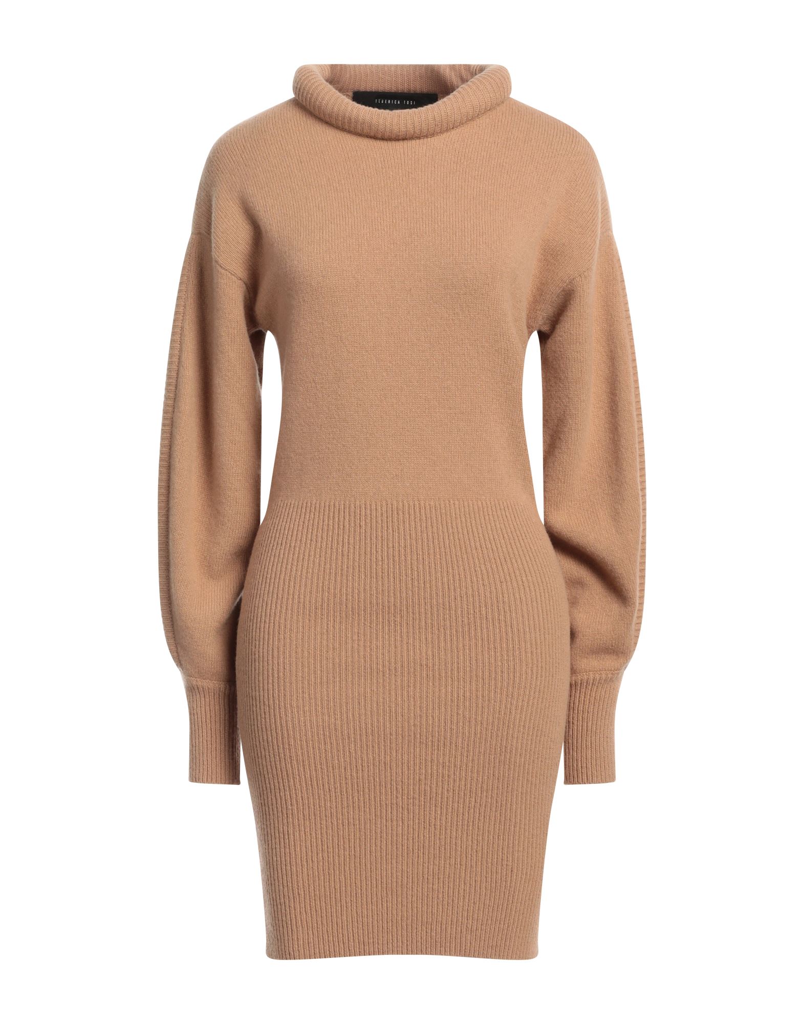 FEDERICA TOSI Mini-kleid Damen Kamel FEDERICA TOSI Mini-kleid Damen Kamel von FEDERICA TOSI