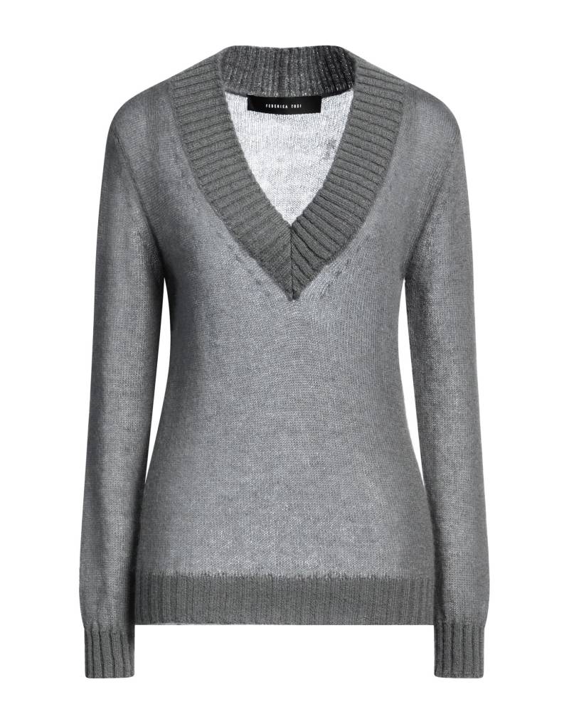 FEDERICA TOSI Pullover Damen Blei von FEDERICA TOSI