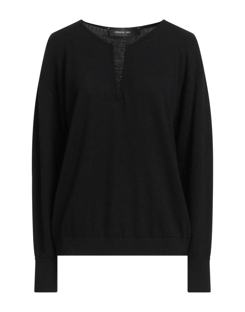 FEDERICA TOSI Pullover Damen Schwarz von FEDERICA TOSI