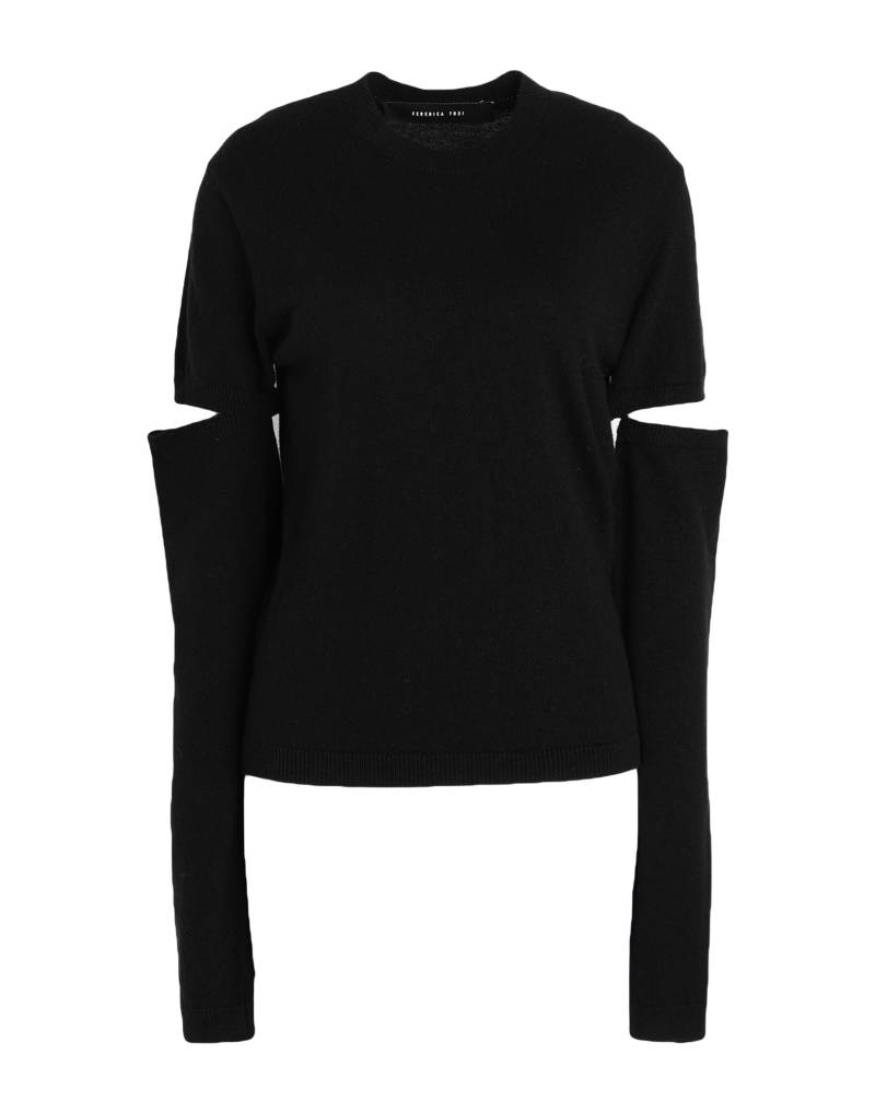 FEDERICA TOSI Pullover Damen Schwarz von FEDERICA TOSI