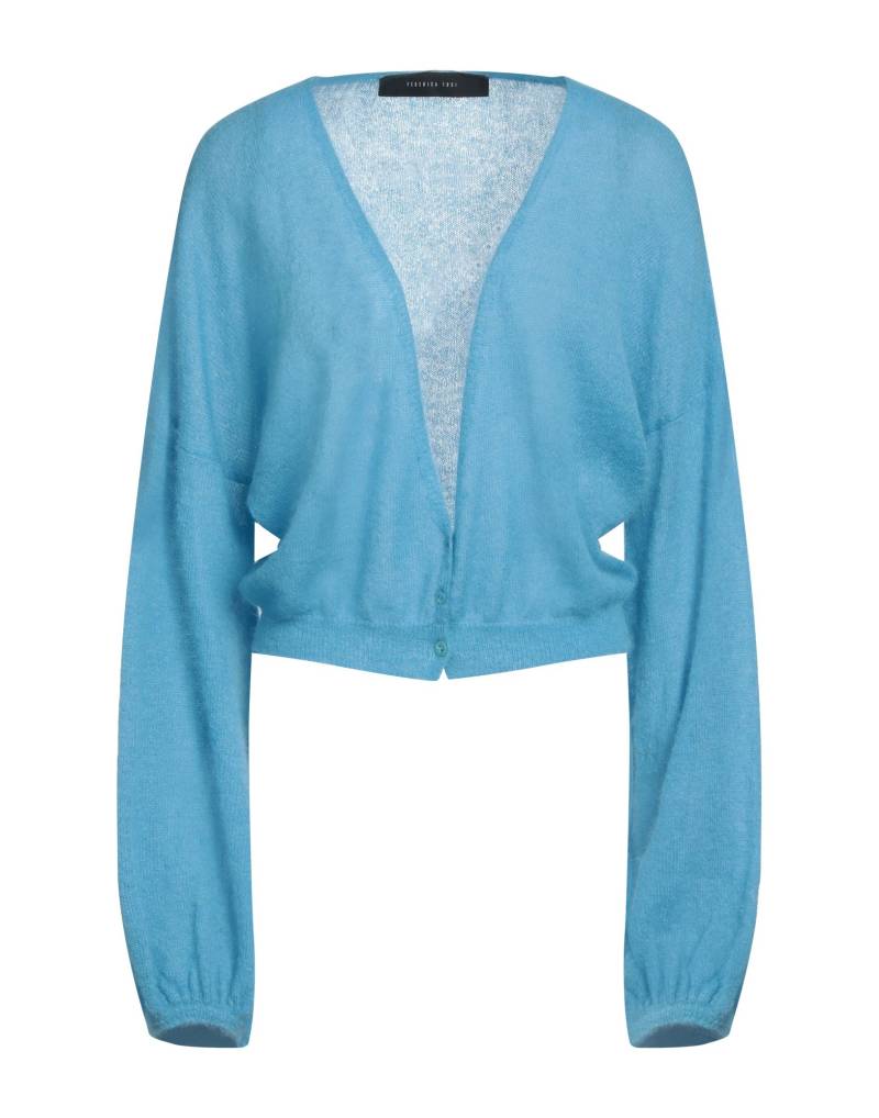 FEDERICA TOSI Strickjacke Damen Azurblau von FEDERICA TOSI