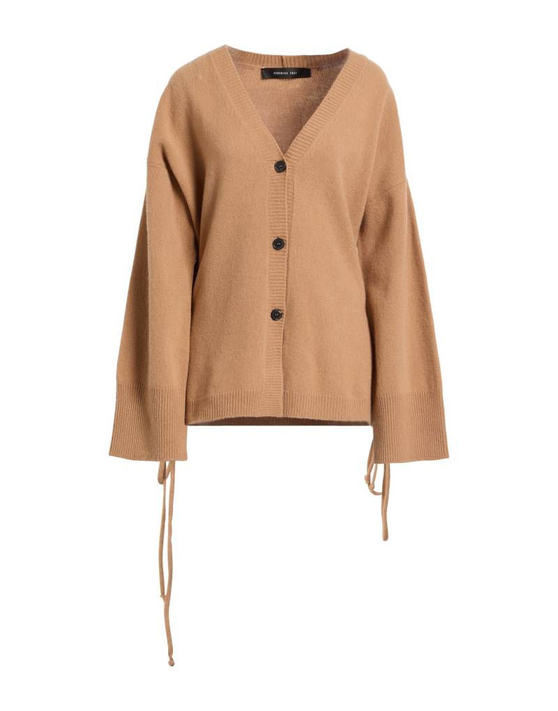 FEDERICA TOSI Strickjacke Damen Kamel von FEDERICA TOSI