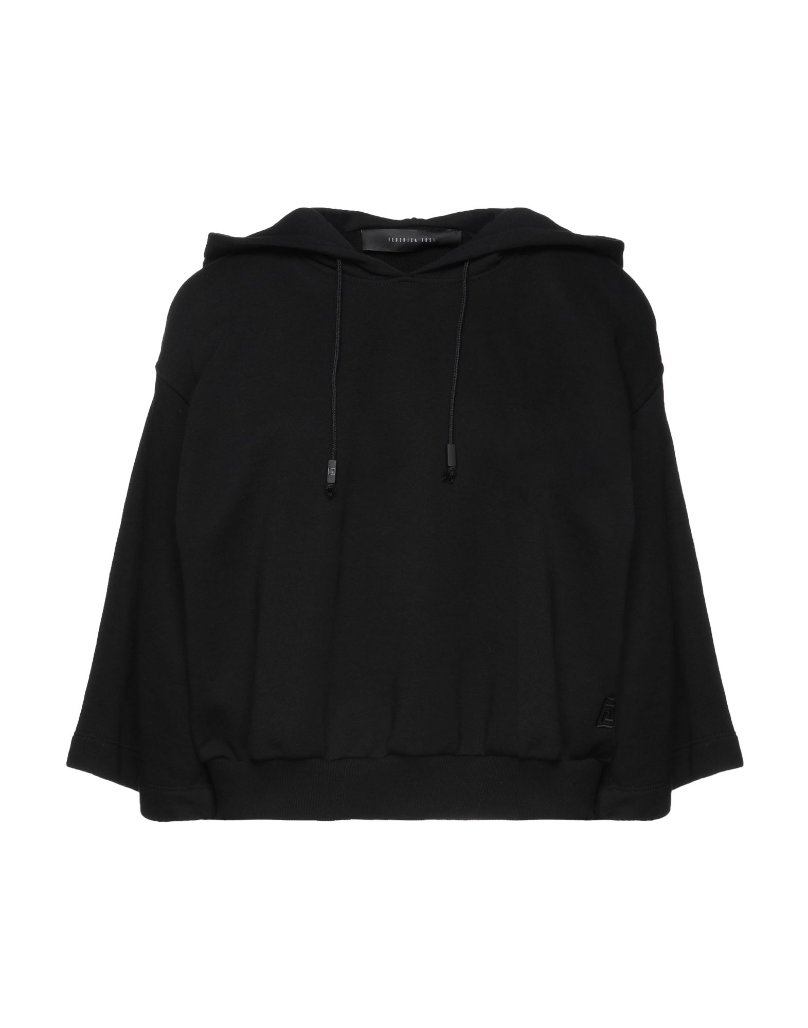 FEDERICA TOSI Sweatshirt Damen Schwarz von FEDERICA TOSI