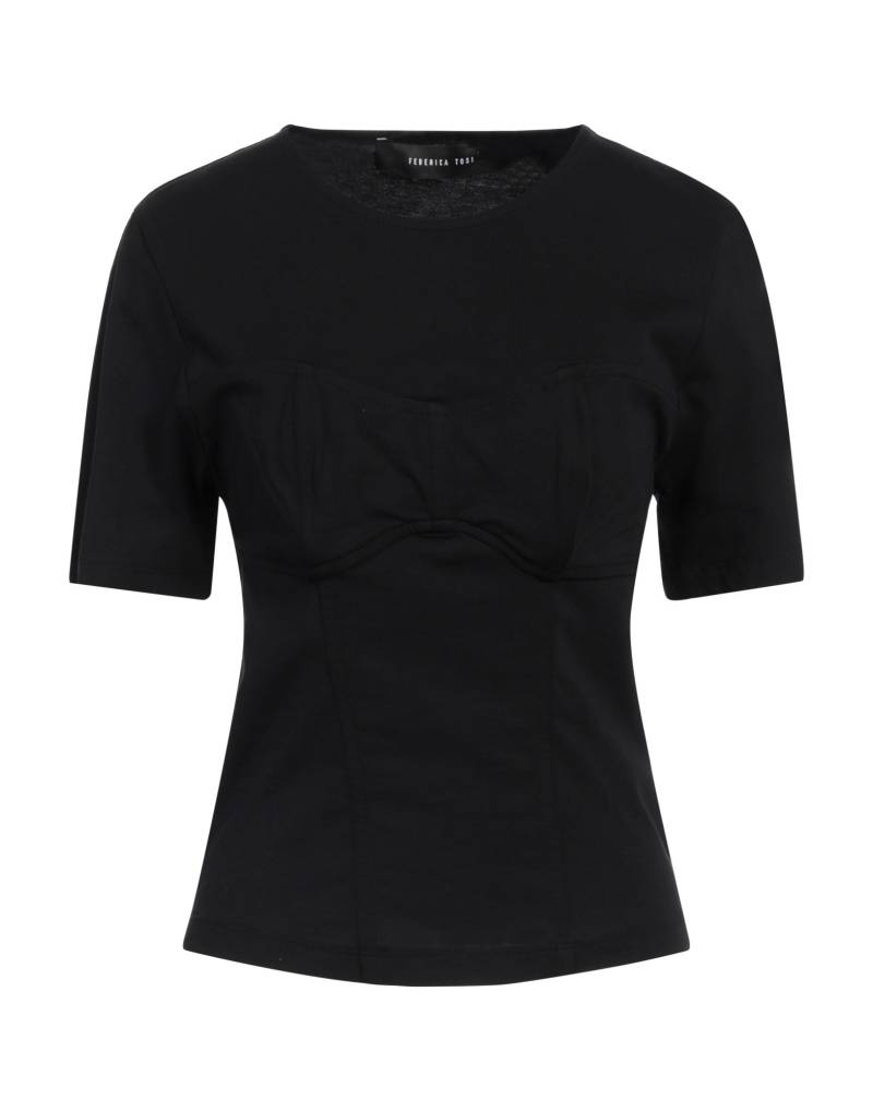 FEDERICA TOSI T-shirts Damen Schwarz von FEDERICA TOSI