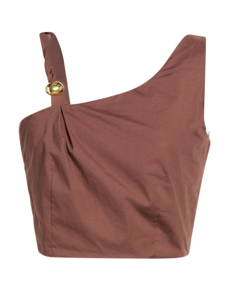 FEDERICA TOSI Top Damen Braun von FEDERICA TOSI