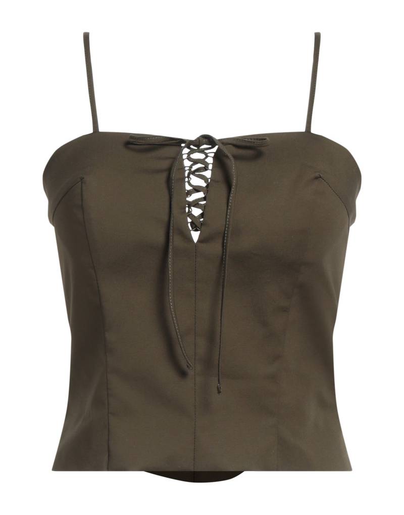 FEDERICA TOSI Top Damen Militärgrün von FEDERICA TOSI