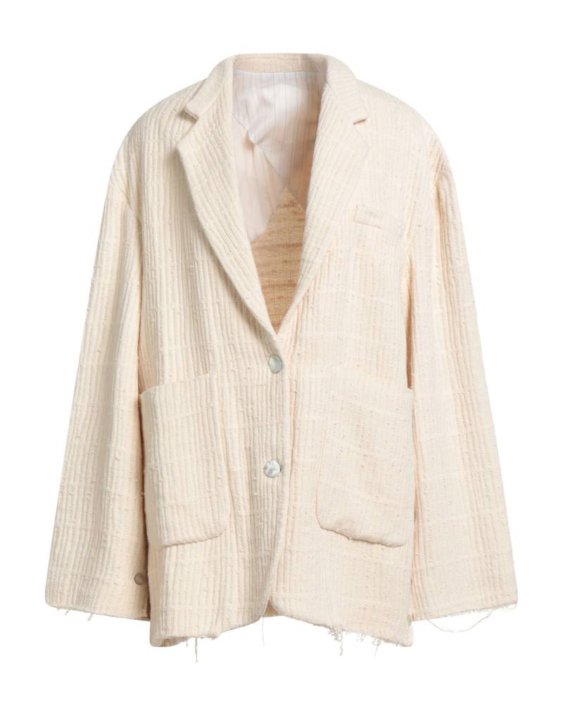 FEDERICO CINA Blazer Damen Cremeweiß von FEDERICO CINA