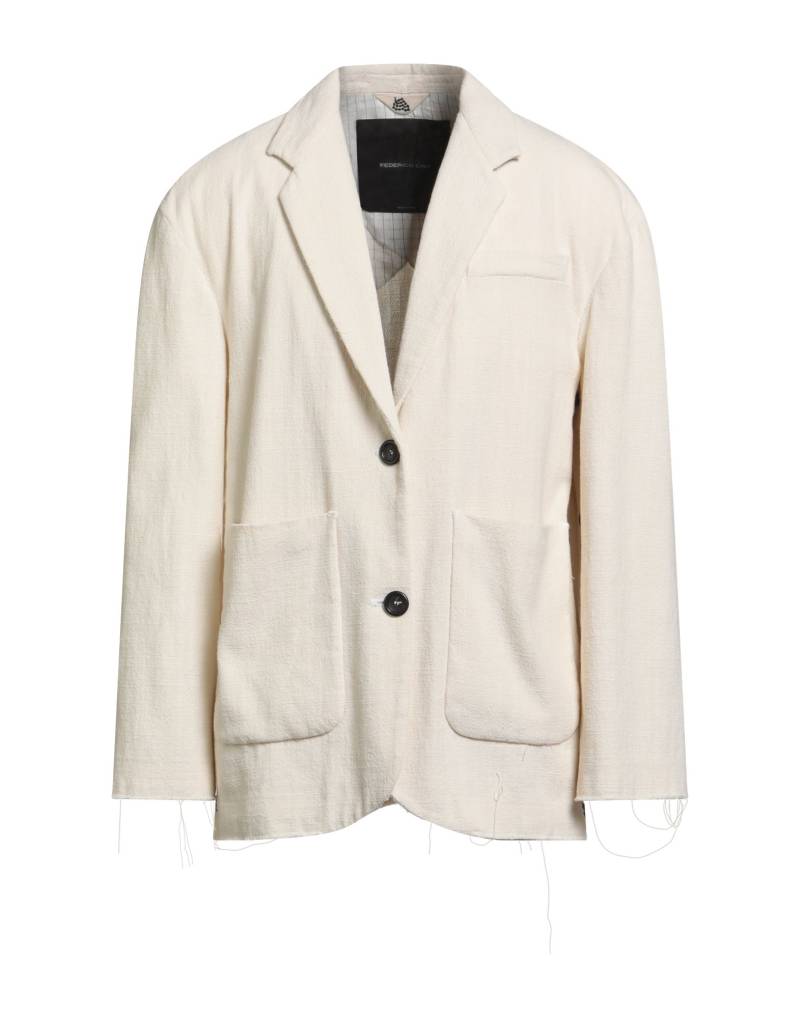 FEDERICO CINA Blazer Herren Cremeweiß von FEDERICO CINA
