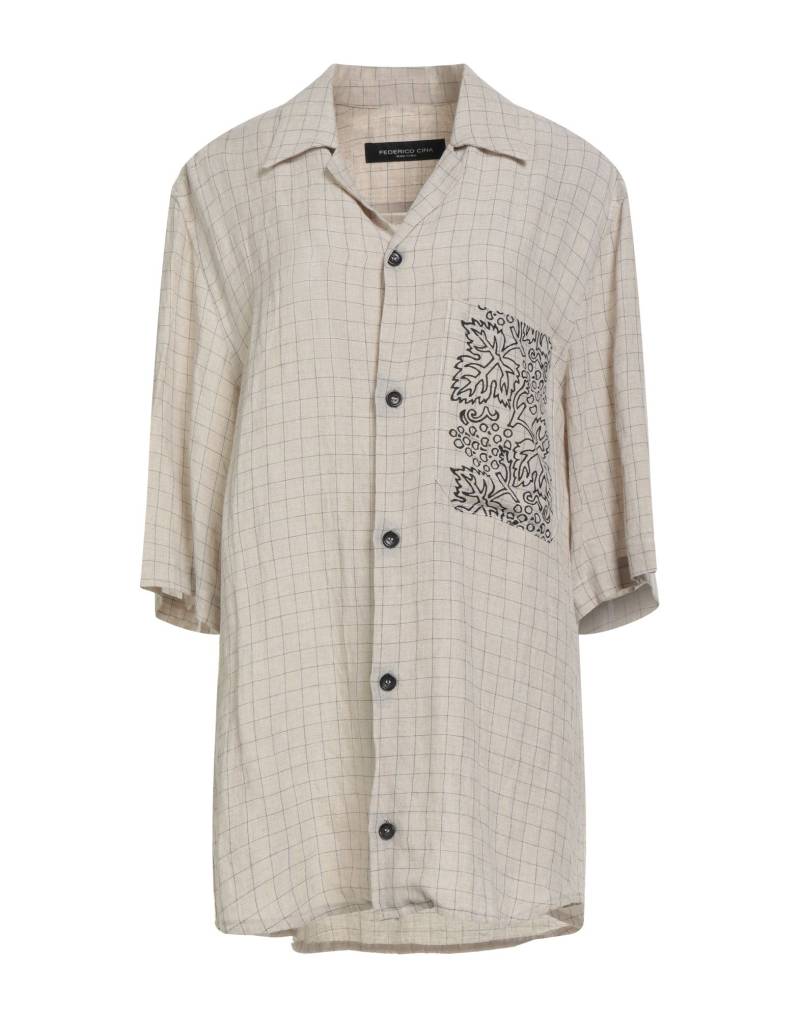 FEDERICO CINA Hemd Damen Beige von FEDERICO CINA