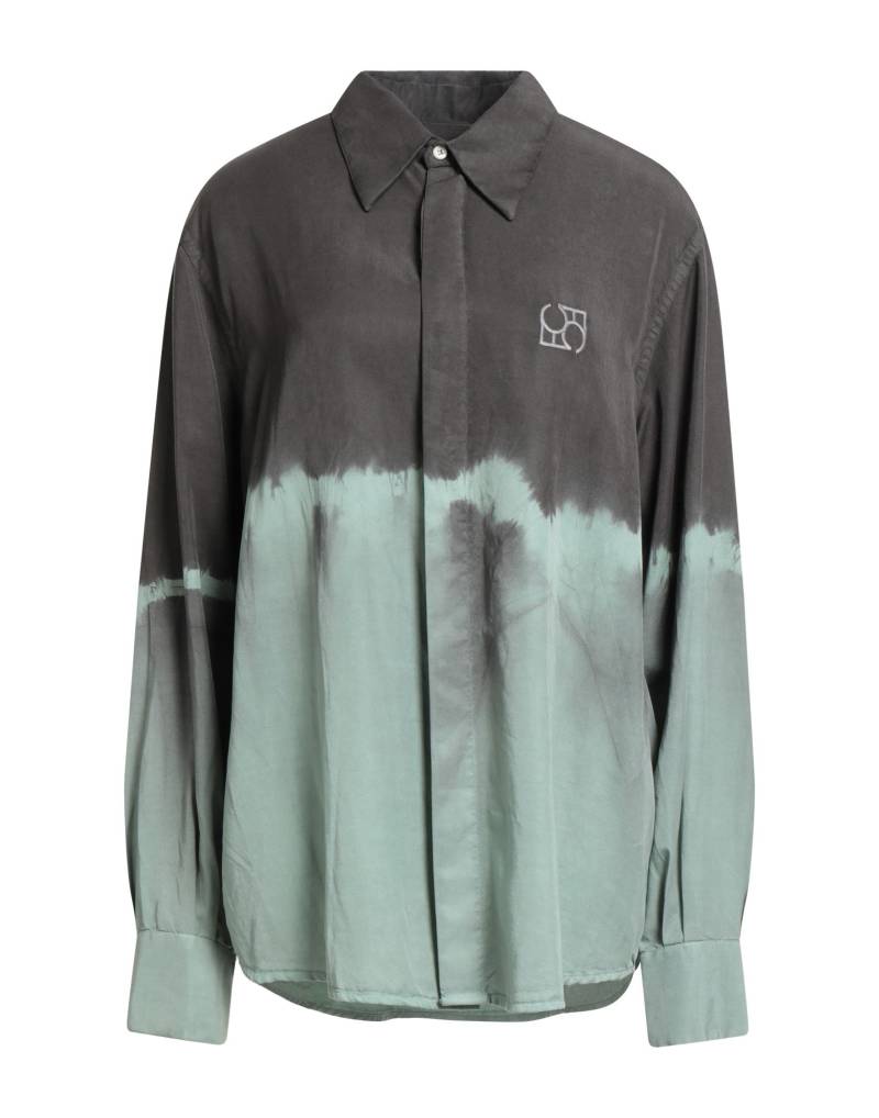 FEDERICO CINA Hemd Damen Braungrau von FEDERICO CINA