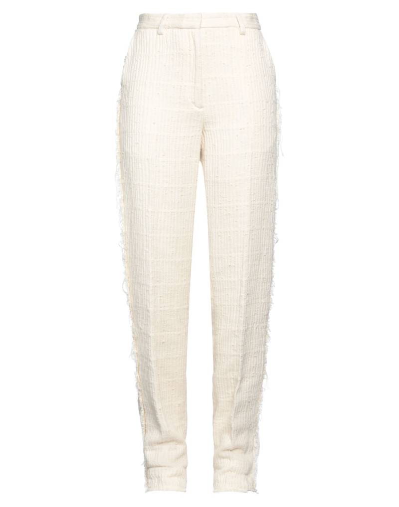 FEDERICO CINA Hose Damen Cremeweiß von FEDERICO CINA