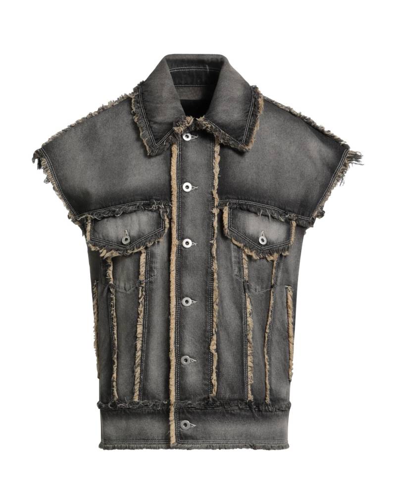 FEDERICO CINA Jeansjacke/-mantel Damen Grau von FEDERICO CINA