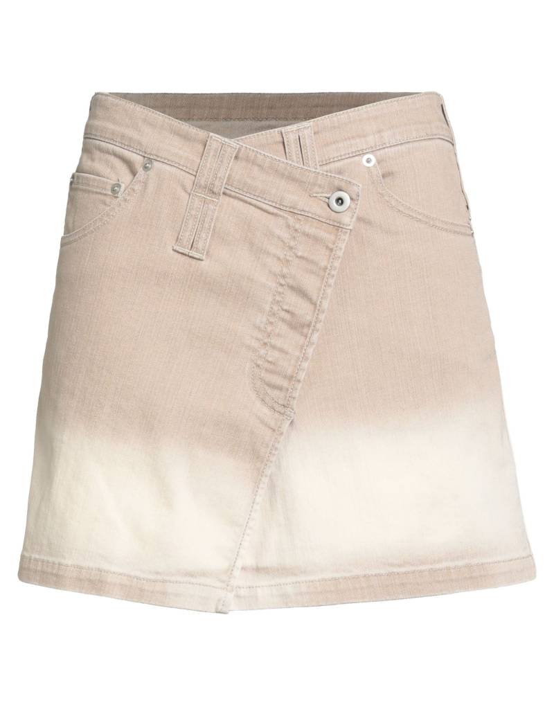 FEDERICO CINA Jeansrock Damen Beige von FEDERICO CINA