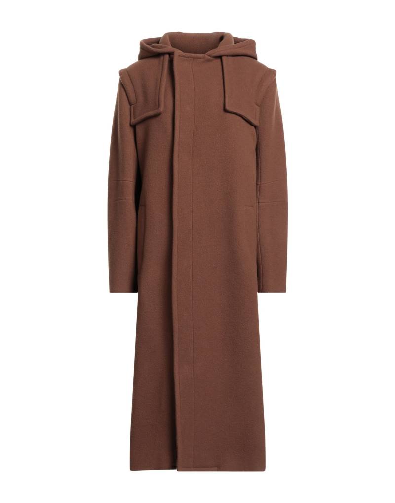 FEDERICO CINA Mantel Damen Braun von FEDERICO CINA