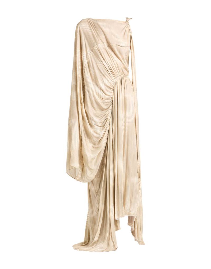 FEDERICO CINA Maxi-kleid Damen Beige von FEDERICO CINA