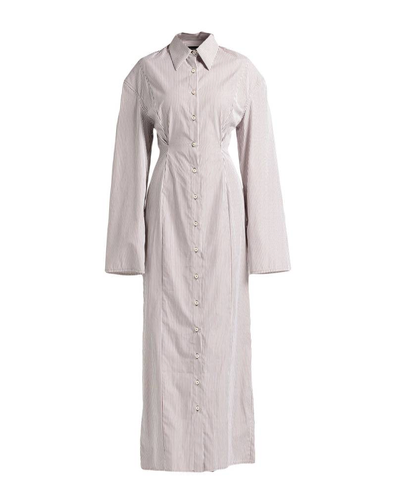FEDERICO CINA Maxi-kleid Damen Dunkelbraun von FEDERICO CINA