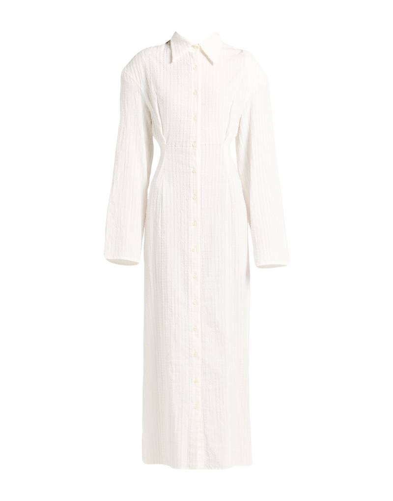 FEDERICO CINA Maxi-kleid Damen Weiß von FEDERICO CINA