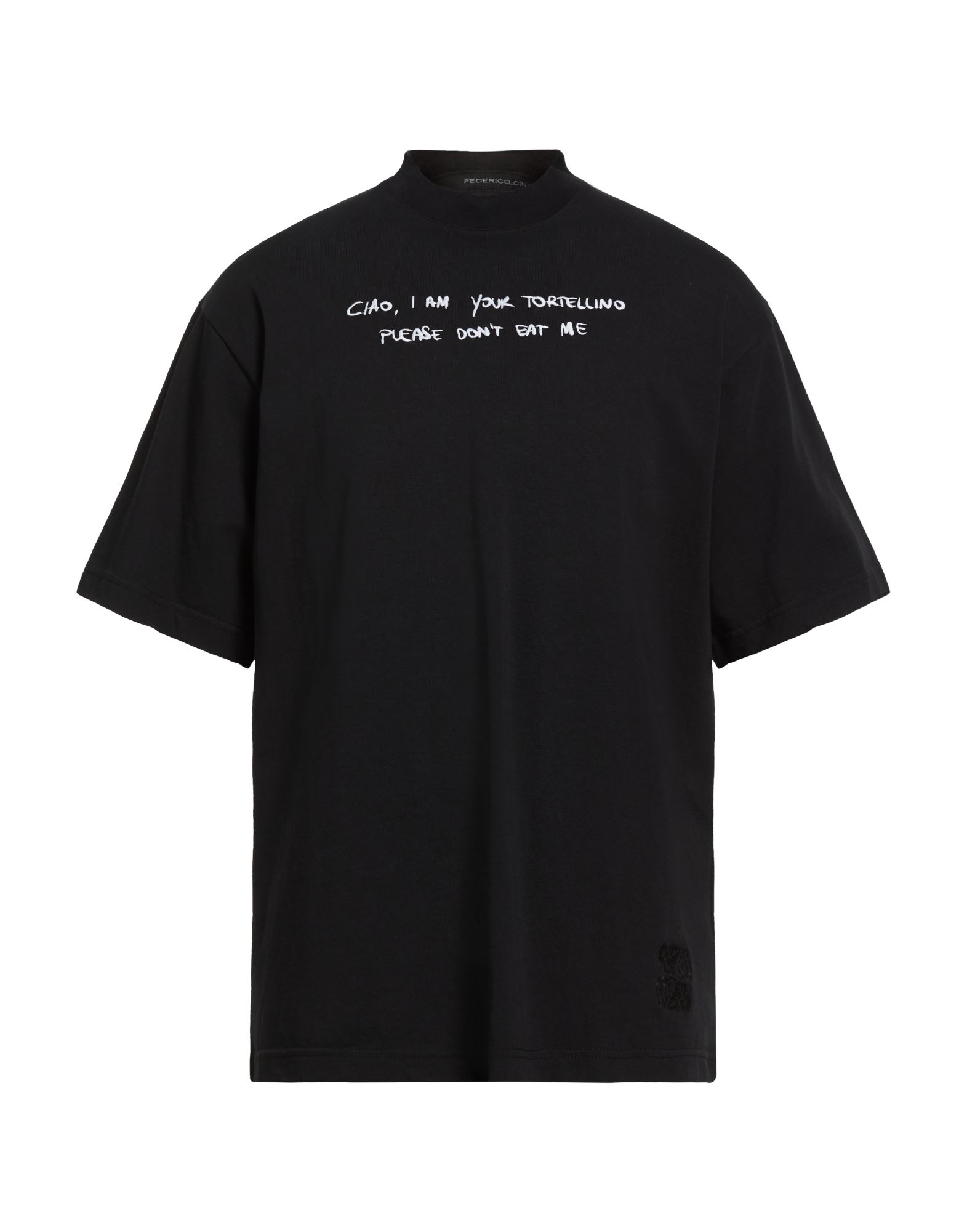 FEDERICO CINA T-shirts Herren Schwarz von FEDERICO CINA
