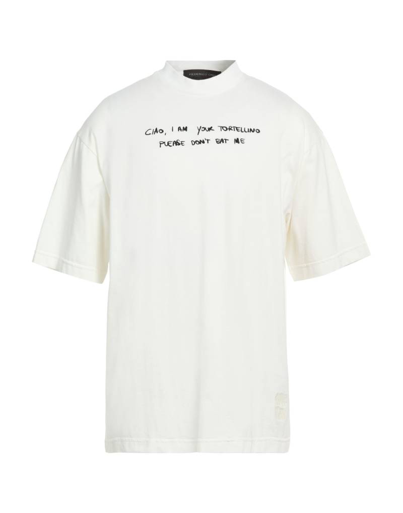 FEDERICO CINA T-shirts Herren Weiß von FEDERICO CINA