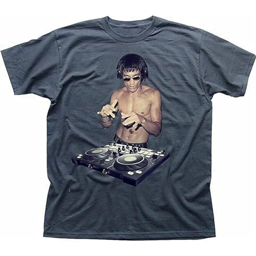 Bruce Dj Lee Rave Tjesto Kug-Fu Lee Jun-Fan Charcoal T-Shirt Fn T-Shirt Navy M Bruce Dj Lee Rave Tjesto Kug-Fu Lee Jun-Fan Charcoal T-Shirt Fn T-Shirt Navy M von FEEDNG RING