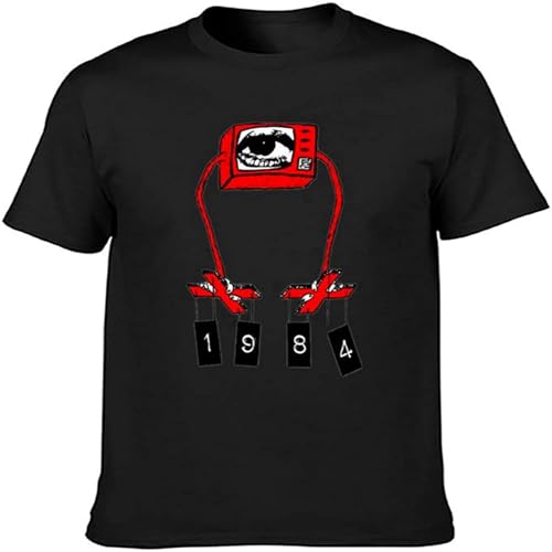 George Orwell 1984 T Shirt T-Shirt Black L George Orwell 1984 T Shirt T-Shirt Black L von FEEDNG RING