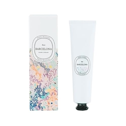 Feelit - Handcreme - Erinnerung an Barcelona - Rosenduft - Feuchtigkeitscreme für Trockene und Rissige Haut - Zum Verschenken - Handgefertigtes Produkt - Spanien Feelit - Handcreme - Erinnerung an Barcelona - Rosenduft - Feuchtigkeitscreme für Trockene und Rissige Haut - Zum Verschenken - Handgefertigtes Produkt - Spanien von FEELIT ESSENCES