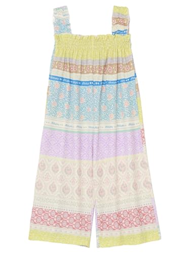 FEESHOW Kinder Baby Mädchen Jumpsuit Sommer Overall Boho Blumenmuster Farbblock Latzhose Mit Spaghettiträger Rosa 86-92 FEESHOW Kinder Baby Mädchen Jumpsuit Sommer Overall Boho Blumenmuster Farbblock Latzhose Mit Spaghettiträger Rosa 86-92 von FEESHOW