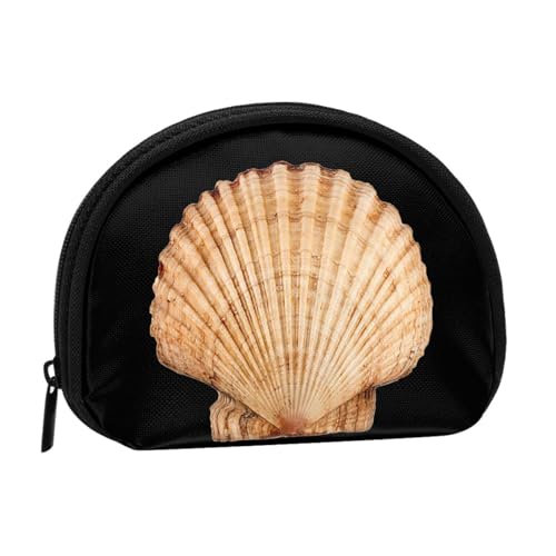 Eiffelturm Rose Blume Shell Aufbewahrungstasche, kompakte und praktische Brieftasche für Kleingeld, Muschelschale, Einheitsgröße von FEETOX