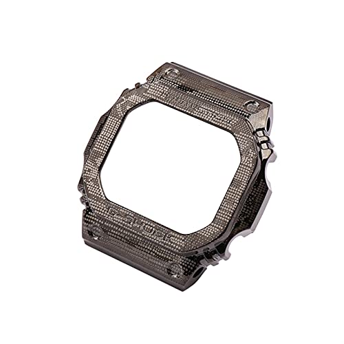 FEFD 316 Edelstahl Camouflage Armband Gehäuse für Herren DW5600 Serie GW5000 5610 Armband Zubehör für G-Shock Lady (Farbe: Etui, Größe: 5610) von FEFD
