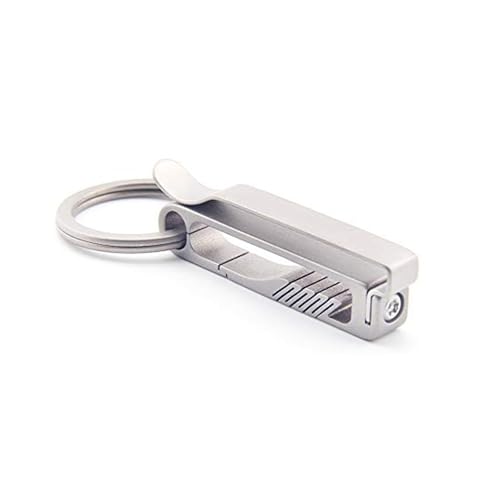 FEGVE Titan Schlüsselgürtel Clip Schlüsselanhänger Karabiner Anti-Lost Schlüsselhalter Multifunktions Gürtel Clip Schlüsselwerkzeug von FEGVE