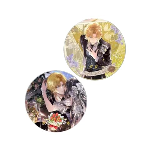 All Times Abzeichen Fließender Sand Abzeichen Ornament for Alle Time Figur Acryl Fließender Sand Untersetzer Otome Fans Sammlungen (Rorschach) von FEIDIAO