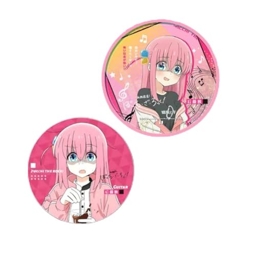 Bocchi Rocks Fließender Sand Ornament Abzeichen Anime Figur Gotoh Hitori Acryl Fließender Sand Untersetzer Fan Sammlungen (Hitori) von FEIDIAO