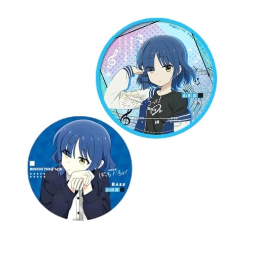 Bocchi Rocks Fließender Sand Ornament Abzeichen Anime Figur Gotoh Hitori Acryl Fließender Sand Untersetzer Fan Sammlungen (Ryo) von FEIDIAO