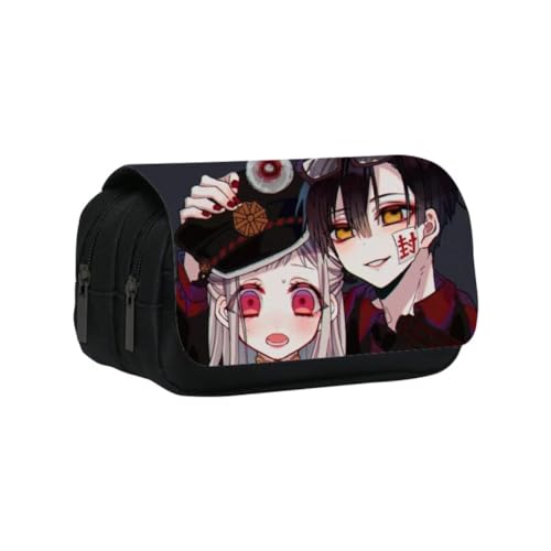 FEIDIAO HanakoKun Federmäppchen Niedliche Anime Figur Yashiro Nene Stiftemäppchen Schule große Kapazität Stift Tasche Portable PU Kosmetiktasche (A) von FEIDIAO