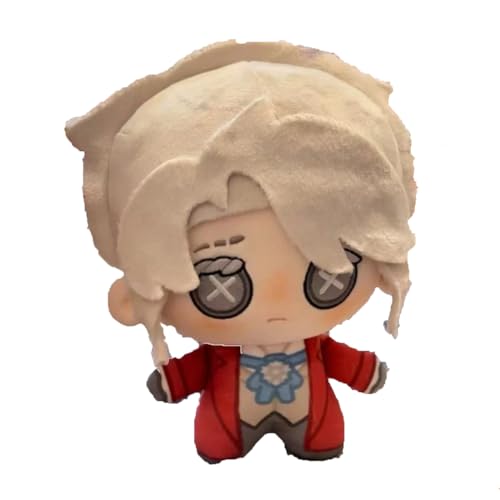 FEIDIAO Identity 5 Chibi Figur Puppe Anhänger Niedlich Komponist Frederick Kreiburg NuNu Körper Plüsch Anhänger Schlüsselanhänger Rucksack Dekor Zubehör von FEIDIAO