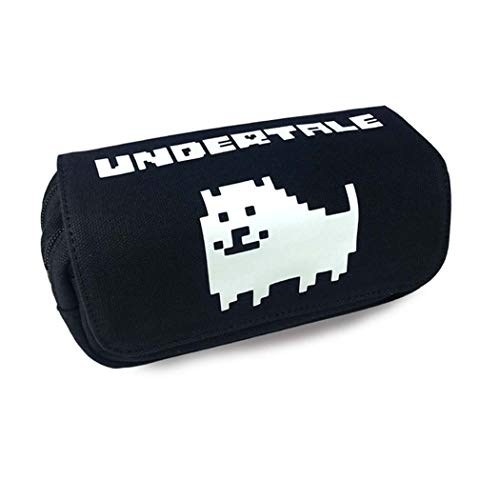 FEIDIAO Under Tale Mäppchen Under Tale Sans Student Stifttasche Briefpapier Tasche Tragbare Kosmetiktasche Mit Reißverschluss (C) von FEIDIAO