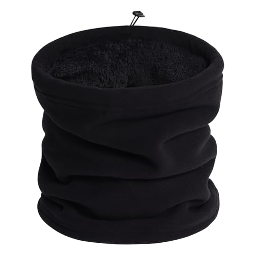 FEIKELUN Schlauchschal Herren,Multifunktionstuch Loop Schal Damen Winter Halsschlauch Warme Gesichtsschal Halswärmer Ski Halstuch Fleece Nackenwärmer Winddichte Schlauchtuch für Outdoor Motorrad von FEIKELUN