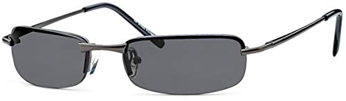 FEINZWIRN sportlich elegante Sonnenbrille Irvillac mit Flexbügeln für schmale Köpfe + Brillenbeutel - Agent Smith Sonnenbrillen von FEINZWIRN