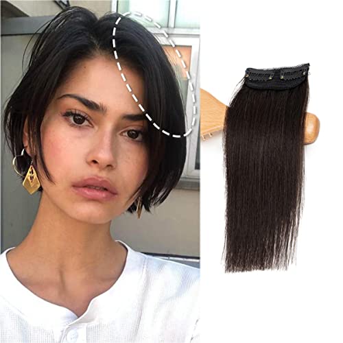 FEIPRO Unsichtbare Haarnadel-Haarverlängerung zum Anklippen aus Echthaar für Damen mit kurzem Haar/dünner werdendem Haar, seidig glatt, einteilig, für mehr Volumen, flauschige Länge, dick, 30,5 cm FEIPRO Unsichtbare Haarnadel-Haarverlängerung zum Anklippen aus Echthaar für Damen mit kurzem Haar/dünner werdendem Haar, seidig glatt, einteilig, für mehr Volumen, flauschige Länge, dick, 30,5 cm von FEIPRO