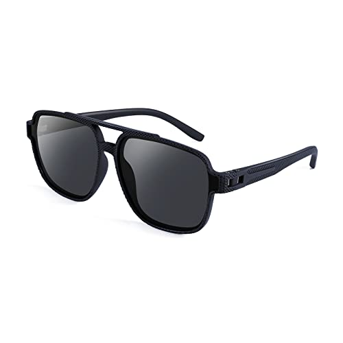 FEISEDY Pilotenbrille Herren Polarisierte Sonnenbrille Damen Klassische Unisex Fliegerbrille mit UV400 Schutz B2872 von FEISEDY