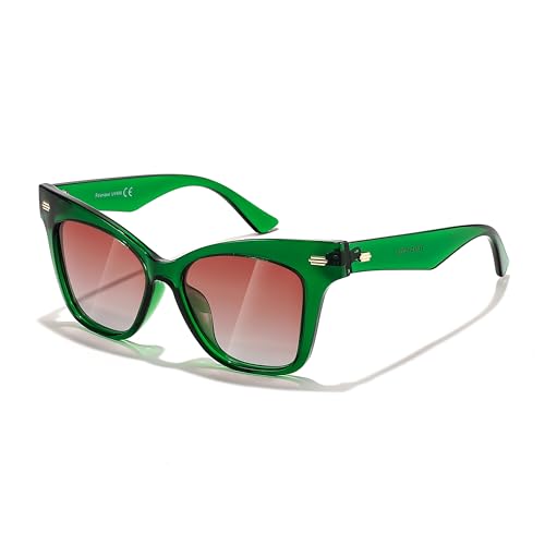FEISEDY Retro Katzenauge Sonnenbrille Polarisiert Damen Vintage Cateye Luxus Brille mit UV400 Schutz B0009 von FEISEDY