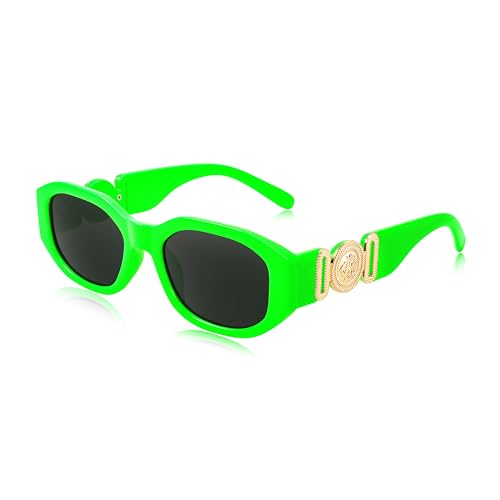 FEISEDY Vintage Trendy Sonnenbrille Rechteckig Damen Retro 90er Kleine Schmale Square Brille mit UV400 Schutz B2322 FEISEDY Vintage Trendy Sonnenbrille Rechteckig Damen Retro 90er Kleine Schmale Square Brille mit UV400 Schutz B2322 von FEISEDY