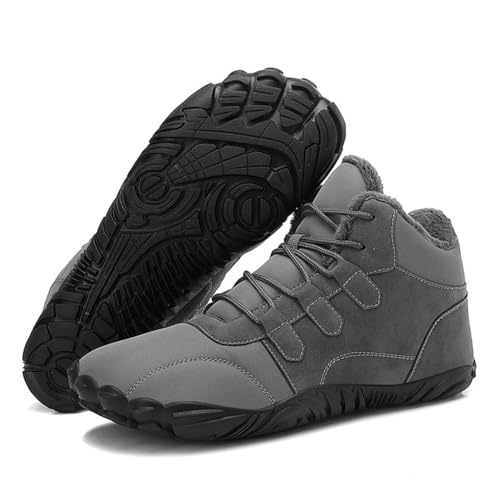 FELDLUFT Thermo Winterstiefel für Damen und Herren Ergonomische Bequeme Schneestiefel gegen Wind und Kälte | Orthopädische, rutschfeste Winterschuhe mit breiter Zehenbox und Plüsch-Fütterung von FELDLUFT