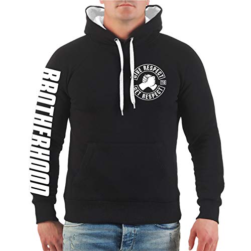 FELDWEGHEIZER Herren Kapuzenpullover Hoodies German Biker Respect & Brotherhood Größe S - 5XL von FELDWEGHEIZER