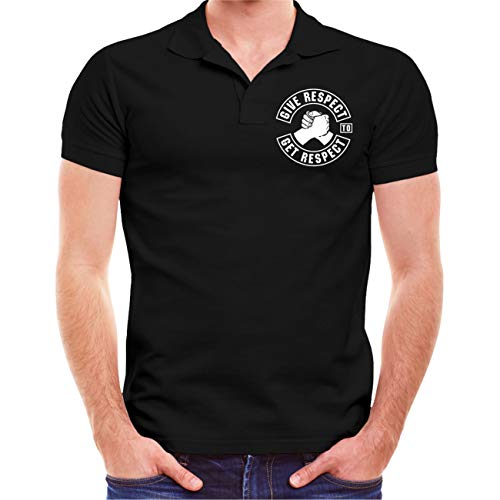 FELDWEGHEIZER Herren Polohemd Poloshirt German Biker MC Custom Germany Deutscher Club Support von FELDWEGHEIZER