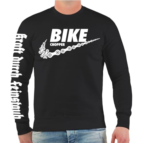 FELDWEGHEIZER Herren Pullover Sweatshirt Motorrad Bike Chopper Größe S - 4XL von FELDWEGHEIZER