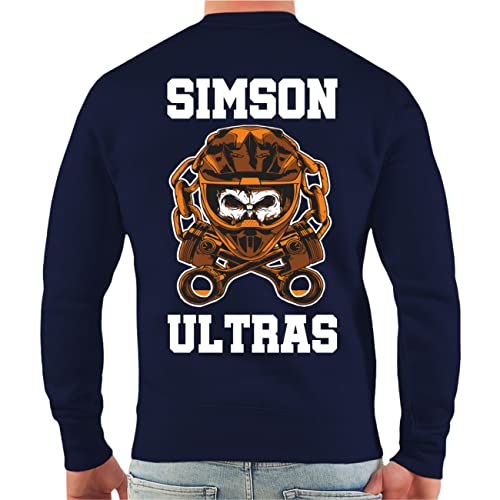 FELDWEGHEIZER Herren Pullover Sweatshirt Simson Ultras Moped Ostdeutschland Sprüche Größe S - 5XL von FELDWEGHEIZER